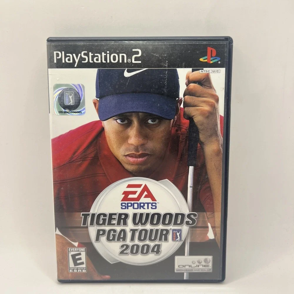 Tiger Woods PGA Tour 2004 Sony PlayStation 2 PS2 Game CIB